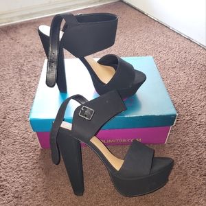 Suede Heels